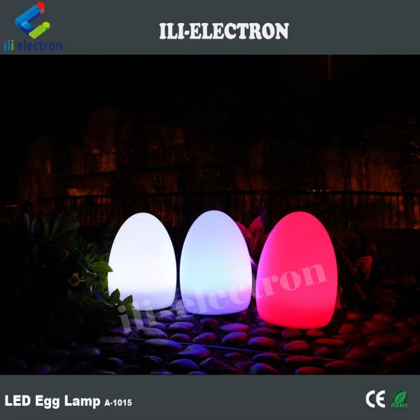 Quality Wireless Egg Shaped Lamp IP65 Water Resistant With Charger Base for sale