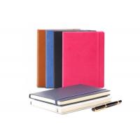 China Classic A5 PU Leather Notebook , Thick Journal Notebook For Corporate Gifts factory