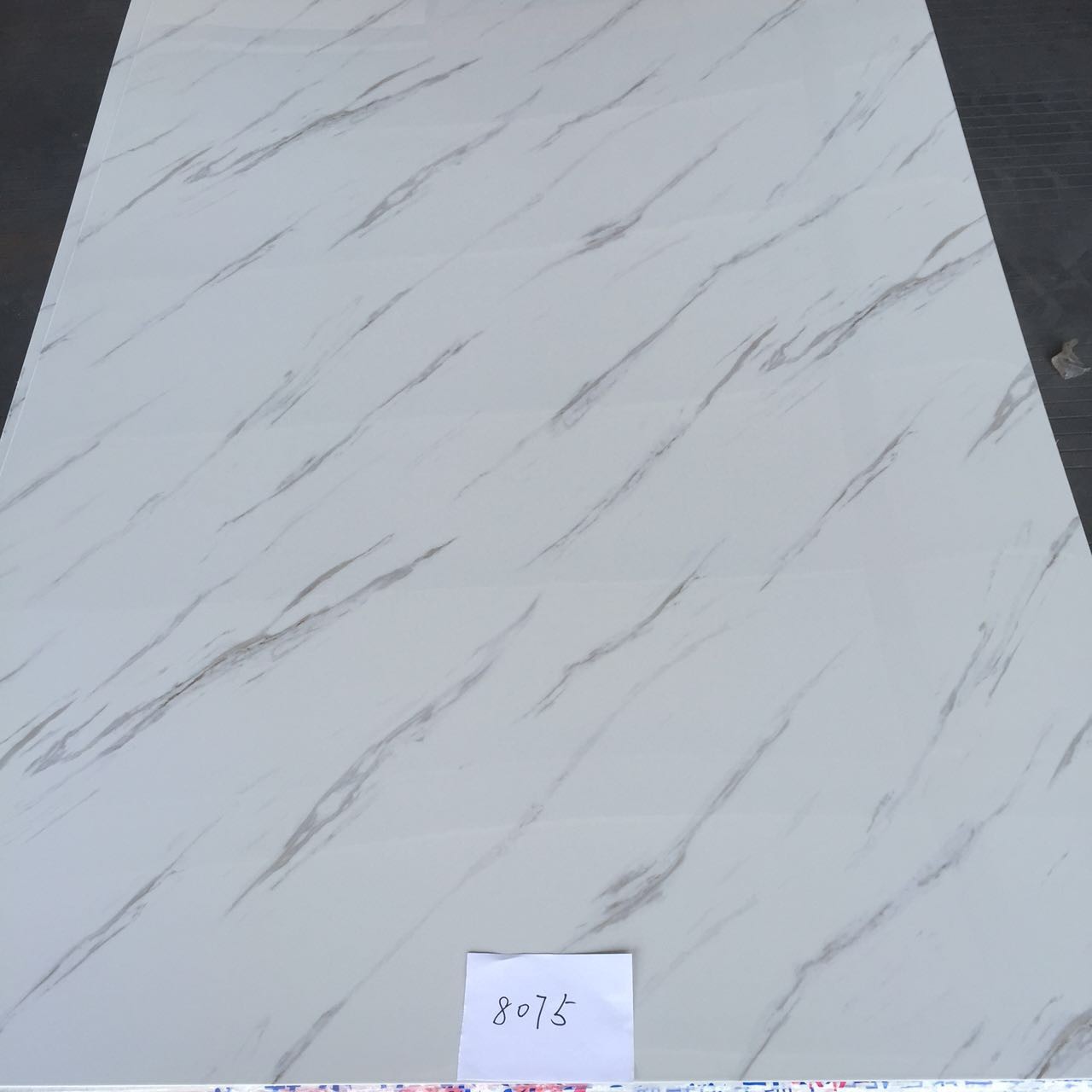 China MSDS PVC Marble Sheet Matt Surface PVC Marble Wall Panels OEM factory