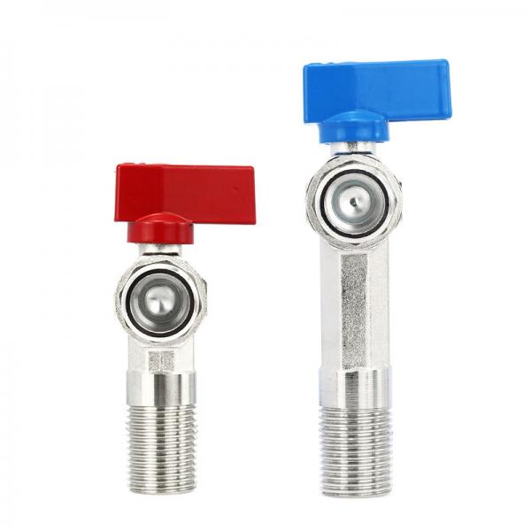Quality 90 Degree 2 Way Angle Valve PN10 PN16 PN20 Male Shower Water Angle Valve for sale