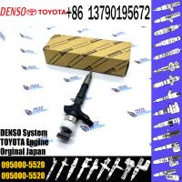 China High Quality diesel fuel injector 095000-5520 For TOYOTA HILUX 2KD-FTV 23670-0L010 factory