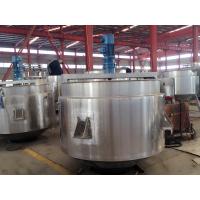 China 30KW Electric Stainless Steel Jacketed Kettle 36 - 72r/Min Mixing Speed 0.8Mpa factory