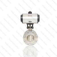 China SIL3 Butterfly Valve Pneumatic Actuator With Dual Piston Rack And Pinion factory