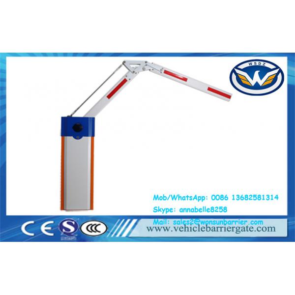 Quality OEM Manual Release Folding Vehicle Barrier System With Double Safety Limit for sale