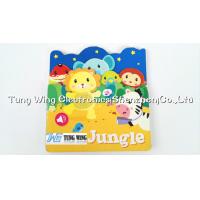 Quality OEM Funny Baby Sound Books With 6 PET Button Small Sound Module for sale