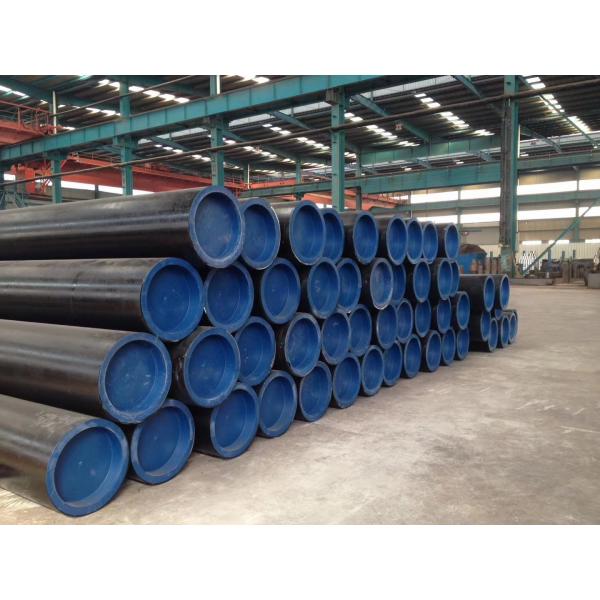 Quality MS ERW Welded Carbon Steel Pipe Black ASTM A53 / BS 1387 Carbon 16mm for sale