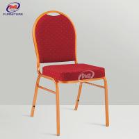 Quality Stacking Aluminum Hotel Banquet Chair Fabric Upholstered for Wedding Hall for sale