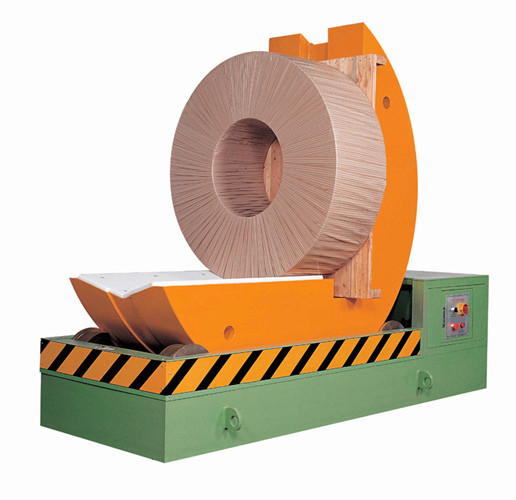 Quality 90 Degree Steel Coil Turn Over Machine 2000-30000kg Loading for sale