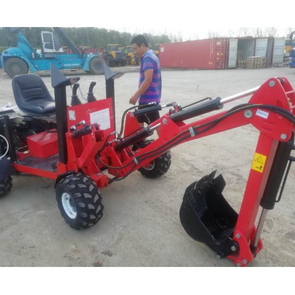 Quality 12hp 0.6ton Earth Excavation Machine With 4 Wheel Drive for sale