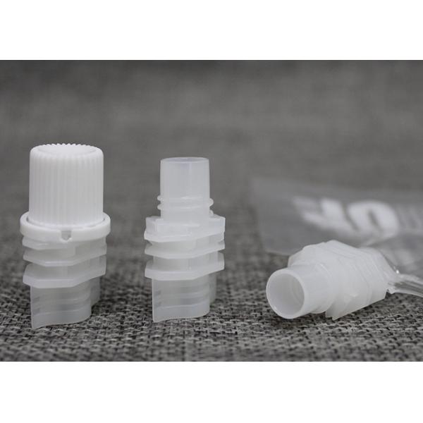 Quality 8.6mm Double Gaps Plastic Screw Caps Compatible For Pouch Filling Machine for sale