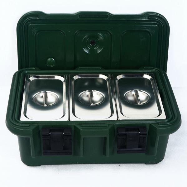 Quality Stackable Insulated Food Transport Box Top Loading For GN Pans for sale