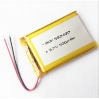 China ODM Lithium Polymer Battery Lightweight 3.7V 1100mAh LiPo Battery factory