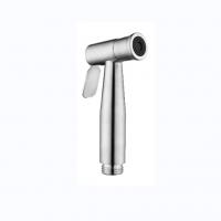 China Light Grey Bathroom Accessory Handheld Bidet Sprayer Set with Faucet and Self Cleaning factory