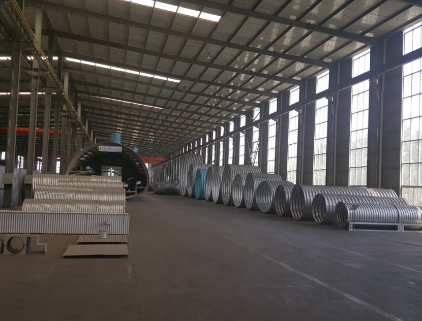 China Corrugated steel arch culvert factory