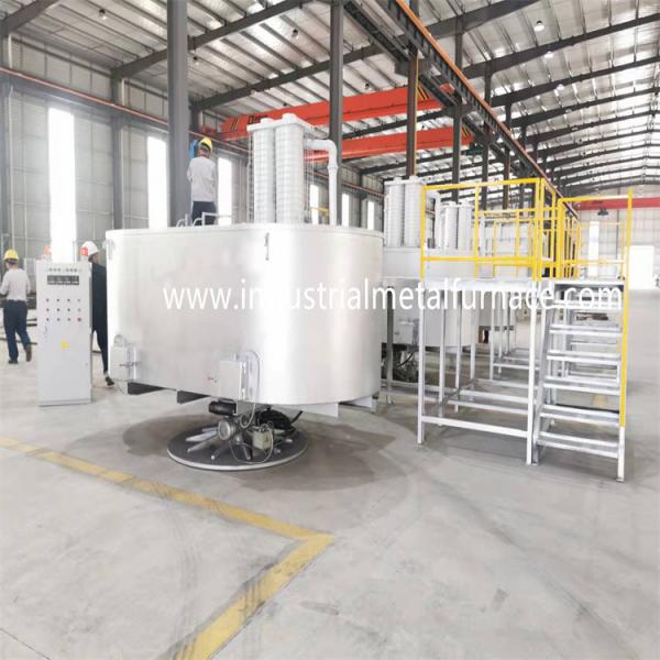 Quality Rotary  Industrial Aluminum Melting Furnace for sale
