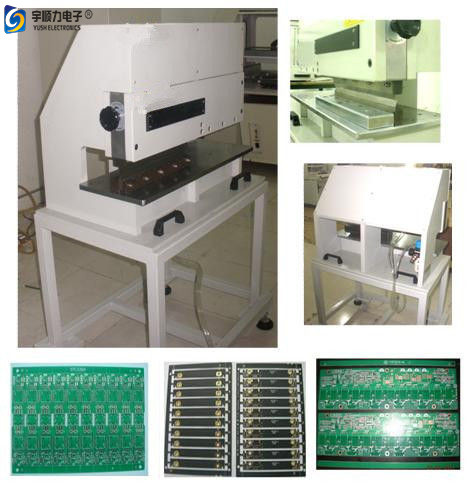 Quality Electric Aluminium PCB Cutting Machine For V Scored Printed Circuit Board for sale