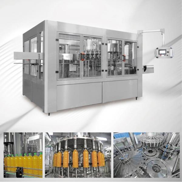 Quality 380v High Accurate Small Scale Juice Bottling Equipment for sale