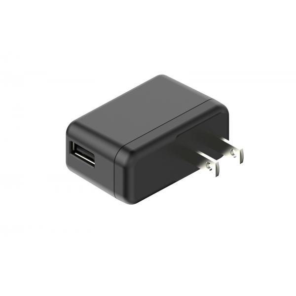 Quality Black / white 5V 0.5A 1A universal USB AC adapter US plug with ETL approvals for sale