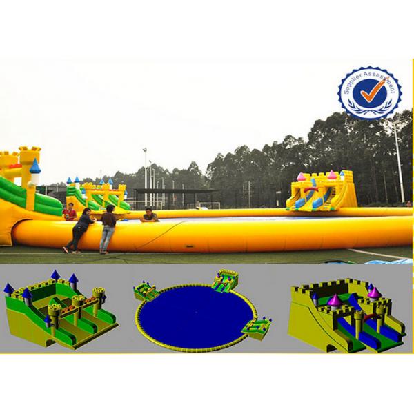 Quality PVC 30M Inflatable above ground Water Parks for sale