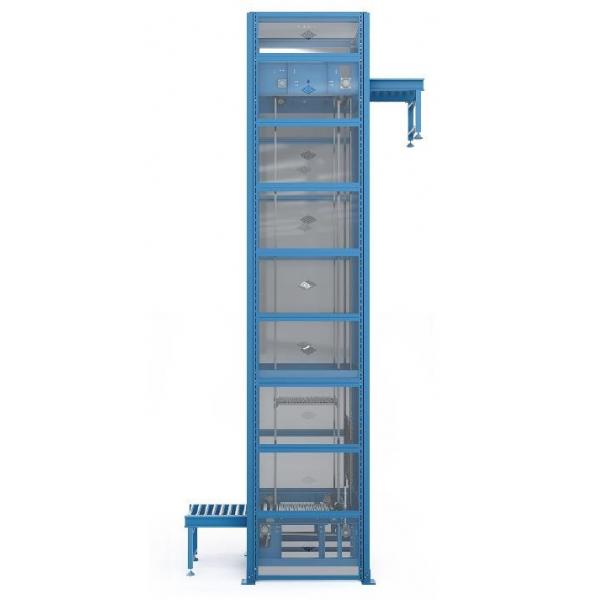 Quality Z Type Continuous Elevator Belt Driven Conveyor System ASRS MHS for sale