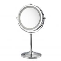 China European style fill light dressing table mirror HD double-sided beauty mirror bedroom bathroom metal vanity mirror factory
