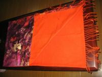 China Customized Long Silk Pashmina Scarf Multicolor For Girls factory