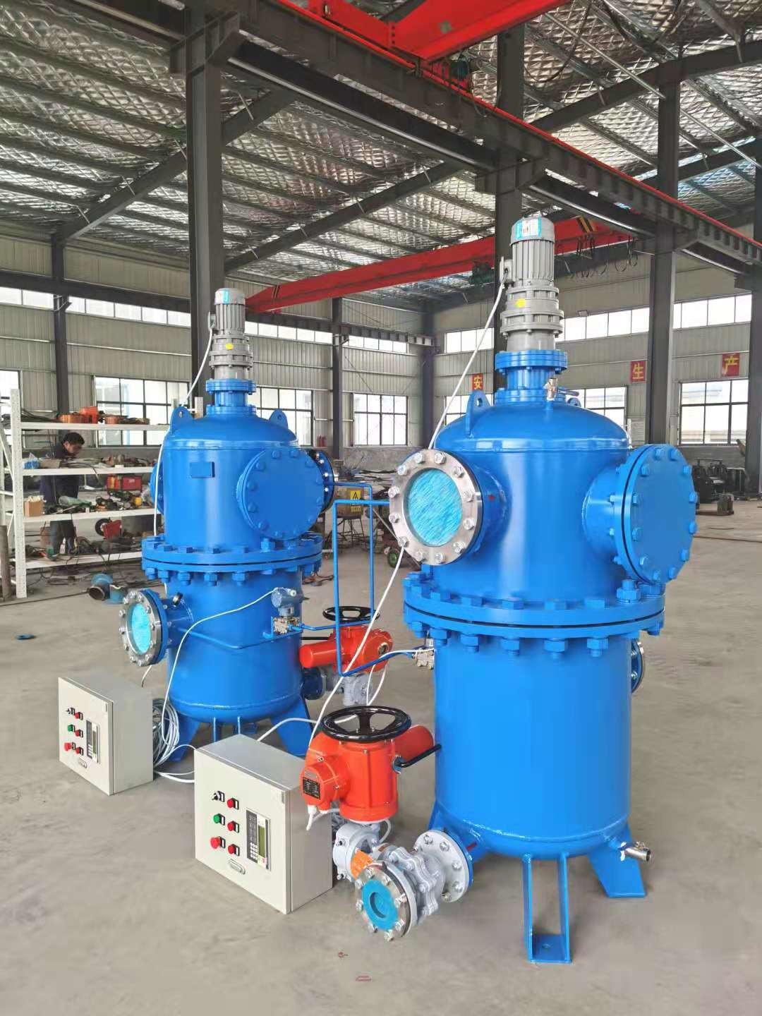 Quality Industrial Automatic Water Filter Plant CNC Machining For Power Station for sale