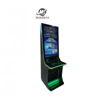 Quality Curved Screen Slot Machine Cabinet , Multifunctional Coin Slot Gambling Machine for sale