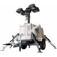 China 9m Lifting Height Light Tower Kubota Engine For Construction Site factory