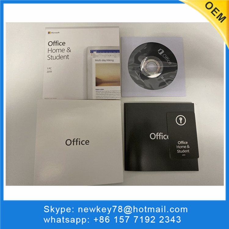 Microsoft Office 2019 Home And Student 64 Bit DVD Retail Pack For Windows 10 System