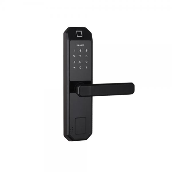 Quality Semiconductor Sensor Fingerprint Code Door Lock , Electronic Keyless Door Locks for sale