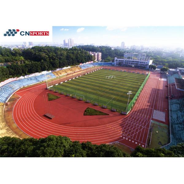 Quality Stadium Synthetic Rubber Running Track 0.4Mpa Wear Resistance for sale