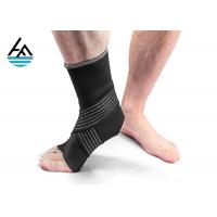 China Elasticated Neoprene Ankle Wrap / Sport Foot Ankle Support Bandage factory