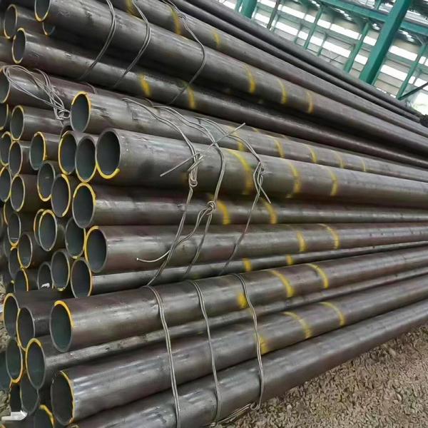 Quality Round Erw Welded Mild Carbon Steel Pipe Grade B A36 Schedule 80  40 10 for sale