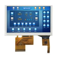 China 800x480 RGB TFT LCD 5 Inch, PCAP Capacitive Touch 5 Inch TFT Display factory