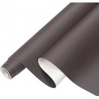 Quality Artificial PVC Leather Sheet Abrasion Resistant Grey Faux Leather Fabric For for sale