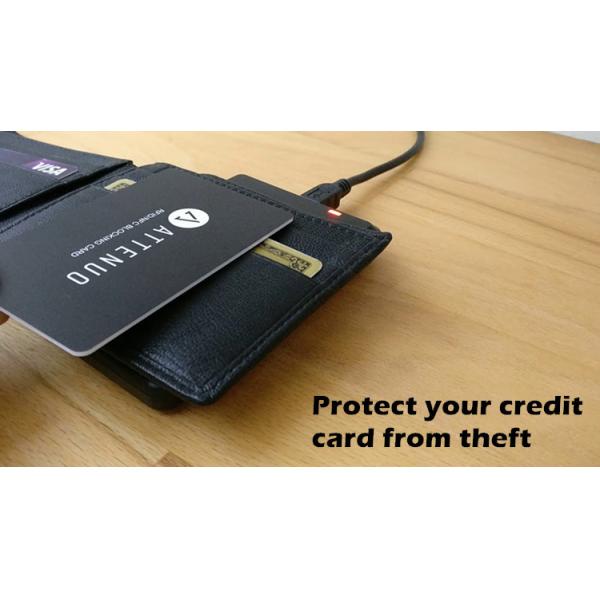 Quality RFID Block Card To Protector Card Signal Anti Theif With Shield Safety Guard for sale