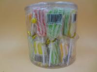 China Fruity Foot Shaped Lollipops Sugar Hard Candy Carb Free Green / Red / Yellow factory