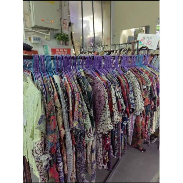 Quality Multicolored Sleeveless Embroidered Used Fashion Clothing Second Hand Summer Dresses for sale
