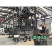 China Cleaning Chamber Size 1000*1000mm Tumble Shot Blasting Machine For Steel factory
