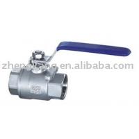 China Manual Power Stainless Steel Valves Ball Type Stainless Steel Flow Control Valve for sale