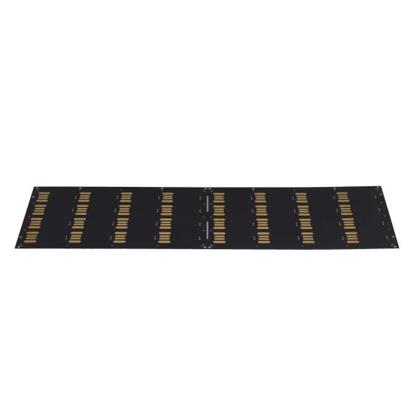 Quality Bright Gold 0.2mm Multilayer substrate Fabrication With AUS308 PSR for sale