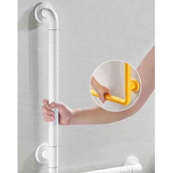 Quality L Shaped Stainless Steel Grab Rails , Wall Mount Handicap Toilet Grab Bars OEM for sale