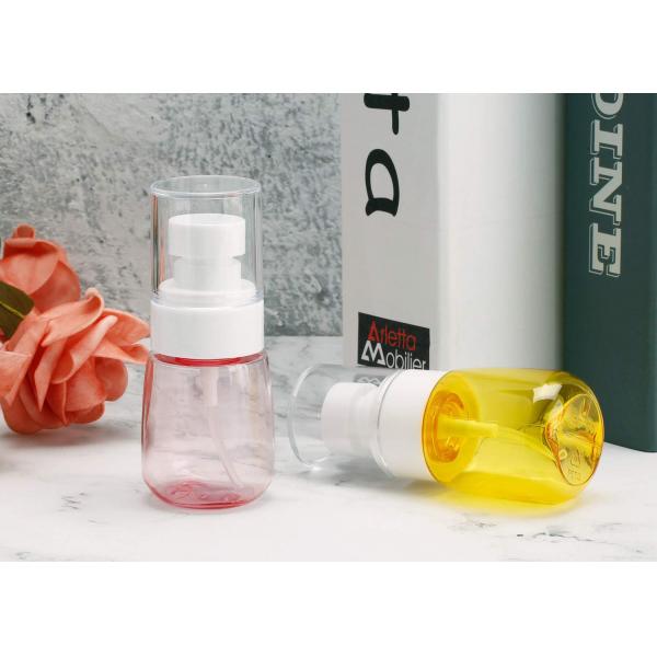 Quality Small Size Cosmetic PETG Bottle Travel Lotion Dispenser Bottles for sale