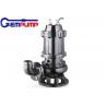 China Dirty Water Submersible Sewage Pump With Grinder 3 Phase 380V 415V factory