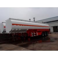 China 3 Axles 45000 liters 5 compartments diesel fuel tank trailer for oil transportation for sale