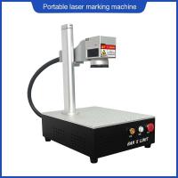 Quality 500W PCB Laser Marking Machine 0.8mJ Tabletop Fiber Laser Engraver for sale