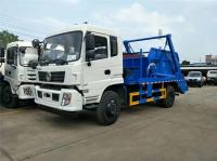 China Municipal Rubbish Collection Truck , 10 Tons Dongfeng Swing Arm Garbage Disposal Truck factory