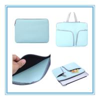 China Neoprene Notebook Sleeve Bag 13 Inch Laptop Sleeve With Pocket factory