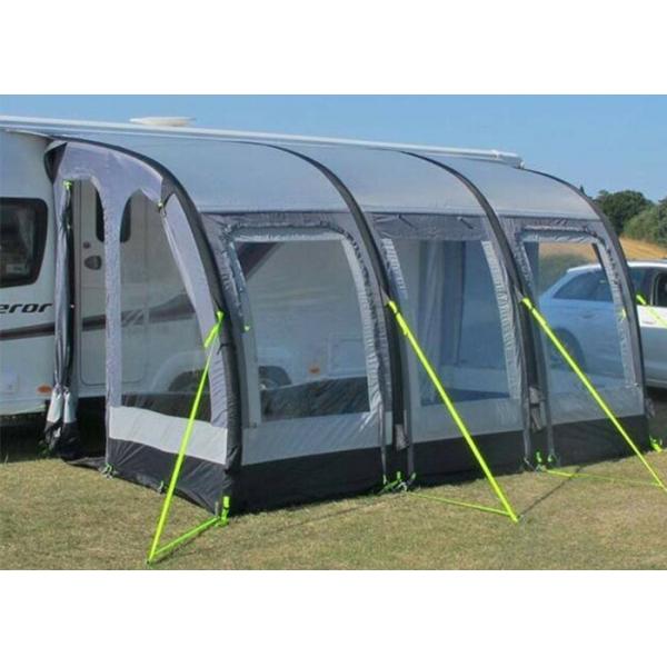 Quality 390X250X240CM Car Roof Side Awning Gray 300D Oxford Air Caravan Rw Car Side for sale